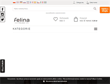 Tablet Screenshot of felinapolska.com
